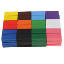 120-piece 12-color Natural Wooden Domino Blocks Set, Racing Tile Game, Building