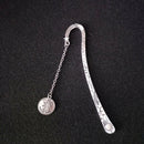 Luminous Night Elf Sun Bookmark Label Read Maker Feather Book StationerySilver F