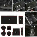 1Set Cup Holder & Center Console Car Mat Liner Accessories for Tesla Mod OGM