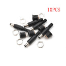 Female Plug Jack+Male Plug Jack Socket Adapter Connector 5.5*2.5 mm DC022 3c