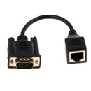 RJ45 to VGA Cable VGA 15-Pin Port Male to RJ45 Female Ethernet LAN Console