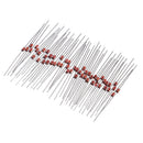 50pcs 1W 5.1V Zener diode 1N4733A 1N4733 IN4733A IN4733 5V1 volt DO-35U2