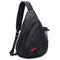 Men Waterproof Black Camouflage Small Chest Bag Boy Rucksack Male One Shoul G9R1