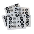 60x stickers Round Labels Graduation Theme Patterned Sealing Stickers OZ
