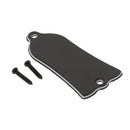Durable 5 Pieces Plastic Bell Shape Truss Rod Covers for Electric Guitar 3-Ply