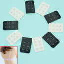 10 Pcs New Bra Strap Extension 2 Row Hooks Women Intimate Supplies Practical