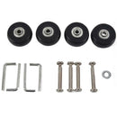 40 x 18mm Luggage Suitcase Wheels Replacement Repair kit 2 Pair