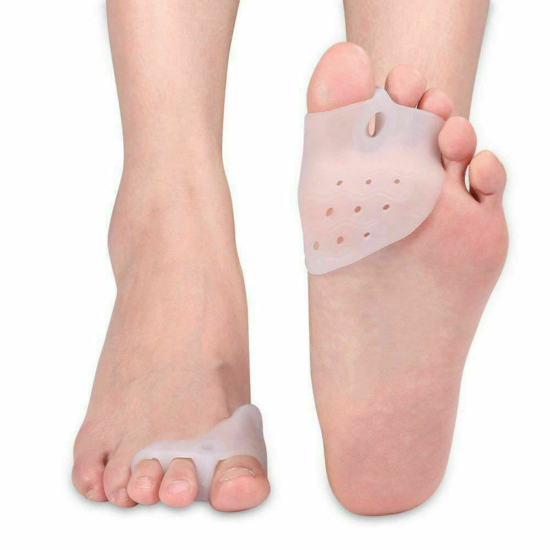Silicone Pad For Hammer Toe Pain Relief Bunion Corrector I6L8 Orth Toe Sepa I1X4