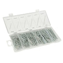 555pc Industrial Iron galvanizing Cotter Pin Assortment Clip Key Set Kit XXD