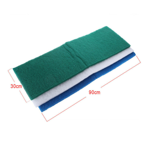 4Pcs Aquarium Filter Bio-Sponge 88*30cm Media Block Foam Pads Biochemical Fish