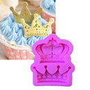 Silicone Cake Mould Crown Shape Fondant Chocolate SugarCraft Mold Decor Tools A+