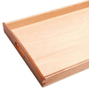 Small Montessori Rectangle Tray Cubes Beads Toys Holder With Handle E6Z8