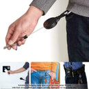 Nylon Rope Pull Ring Tool Retractable Key Chain Recoil Heavy Duty Ring Key R5U6