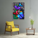 Diamond Painting Butterfly Stone Gate Full Round Drill Wall Picture 30x40cm