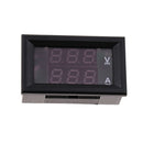 0.28'' Blue Red LED Digital Amp Voltage Current Meter Ammeter Voltmeter 50A