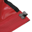 1 Pair Red Waterproof Hiking Climbing Snow Legging Gaiters Leg Covers - Small