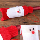 Christmas non-woven Christmas wine bottle set old champagne restaurant