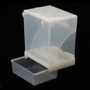 No-Mess Bird Automatic Feeder Parrot Integrated Feeder Food Container for Small
