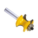 2 Pieces 8mm Shank Bullnose Router Bit C3 Carbide Tipped