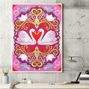 5D DIY Special Shaped Diamond Painting Swan Cross Stitch Mosaic Craft Kits