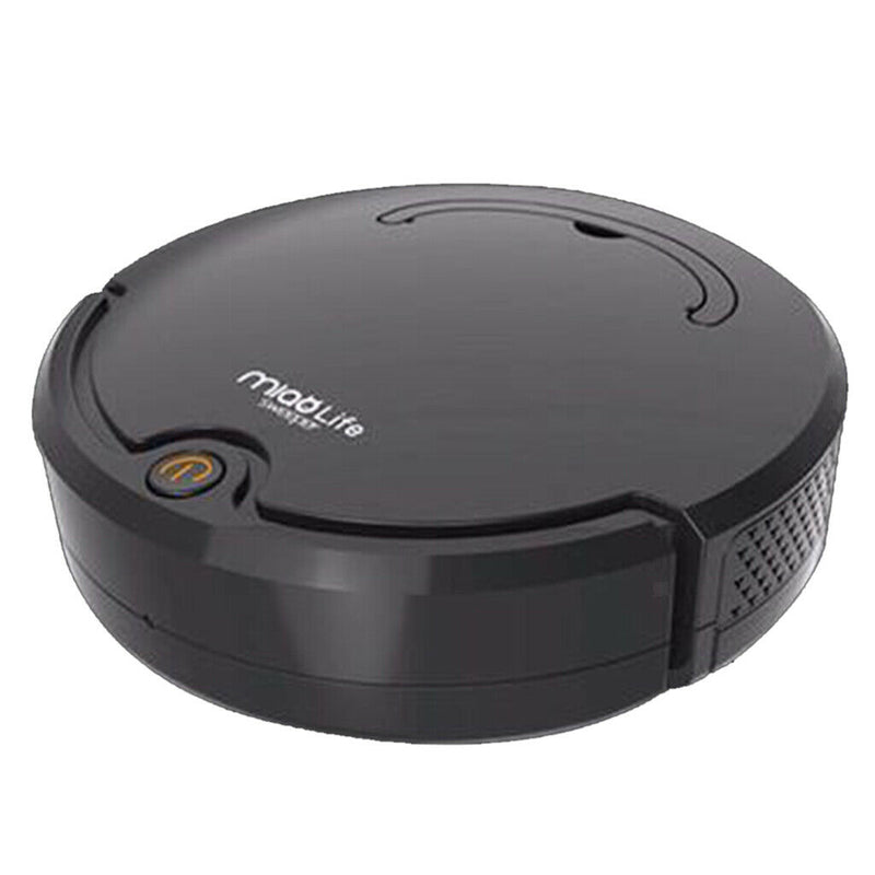 Vacuum Cleaner Strong Suction Robotic Vacuum Household Cleaning Hair Black