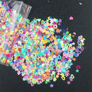 5000pcs Nail Art DIY Glitter Heart Flower Star Sequins Stickers Decals Supply
