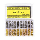 Waterproof watch crown parts replacement assorted dome flat head accessory  OZ