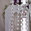 1pc*Crystal Acrylic Clear Bead Chandelier Garland Hanging 3.3 FT~ Wedding O0X4