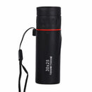30x25 HD Optical Monocular Waterproof Mini Portable Focus Telescope Zoomabl Q6W8