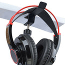 Steel Headset Earphone Headphone Hanger Stand Holder Table Clamp Clip + Screws