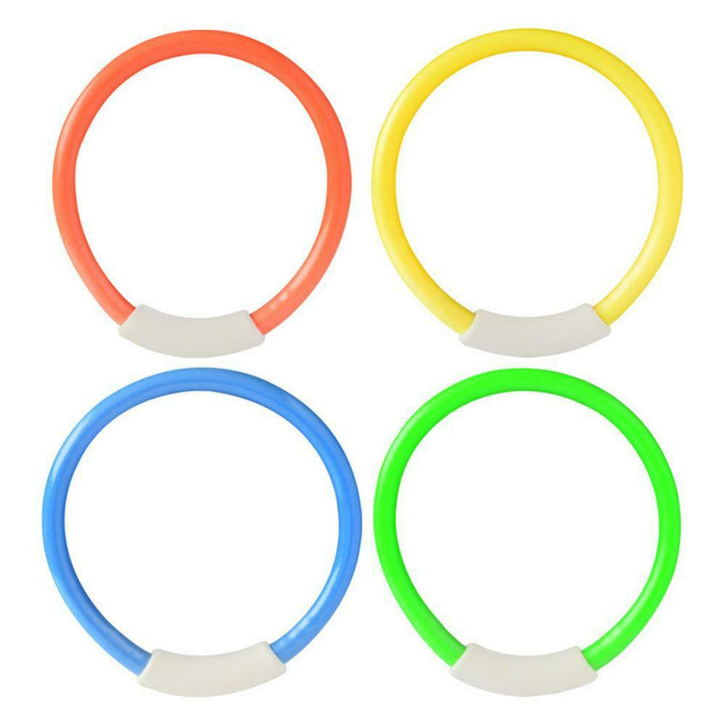 4pcs Summer Diving Circle Parent-child Diving Sports Swimming Pool Toys