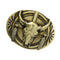 Retro Rodeo Western Cowboy Belt Buckle Engraved Bull Head Jeans Belt Decor
