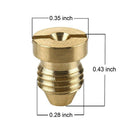 Foam Cannon Orifice Nozzle Tips And Foam Maker, Universal 1.1 Mm Thread Noz