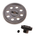 Metal Reduction Gear 64T + Motor Pinion 29T for HSP RC 94123 Upgrade Parts
