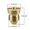 Foam Cannon Orifice Nozzle Tips And Foam Maker, Universal 1.1 Mm Thread Noz