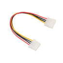 1 Piece 4pin Male To Female Electric Cable