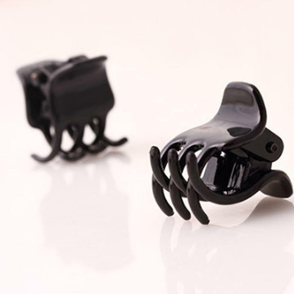 Black Plastic Mini Hairpin 6 Claws Hair Clip Clamp Hair Accessories set AU