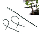 50pcs Adjustable Plastic Plant Cable Ties Reusable Cable Ties Climbing SupportME