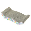 Pet Cat Scratch Board Toys Cat Corrugated Paper Pad Arch Shape Scratching Posts