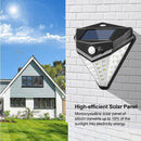 38LED Solar Motion Sensor Wall Lamp Outdoor Waterproof Yard Security Light