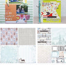 12* Snow Paper Pad Scrapbooking Happy Planner Card Making Journal Album DIY