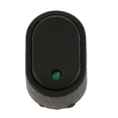 2Pcs Blue&Green 12V 30A Heavy Duty LED OFF/ON Rocker Toggle Switch Car Boat