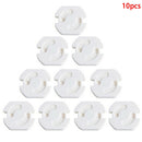 10Pcs eu power socket mains plug cover baby child safety protector guard BX