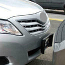 Front Car Bumper Guard Anti-Collision Anti-Shock License Frame Plate I4J6