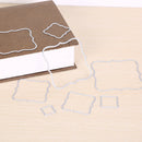 Square Metal DIY Cutting Dies Stencil Scrapbook Album Paper Card Embossing`OZ