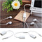 Couples 3.5mm Jack 1 Male to 2 Female Audio Headphone Earphone Splitter Line