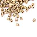 200pcs M3*4 copper nut inserts embedded parts copper knurl FT