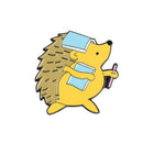 Creative Hedgehog Brooch Badge Fashion Pins Jacket Shirt Ornament (Style 3) A