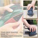 72 pieces of reddish brown sandpaper S4W8