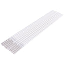 New 10pcs Stainless Steel Straw Reusable Washable Cleaner Cleaning Brush MO